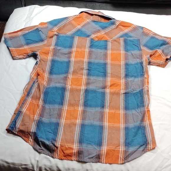 Levis standard fit men's short sleeved button down shirt size large - Picture 8 of 14